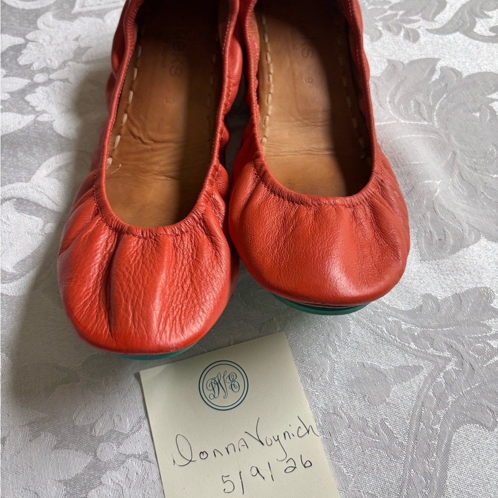 Tieks Poppy (discontinued) Leather Ballet Flats
